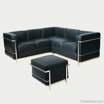Genuine Leather Sofa Set