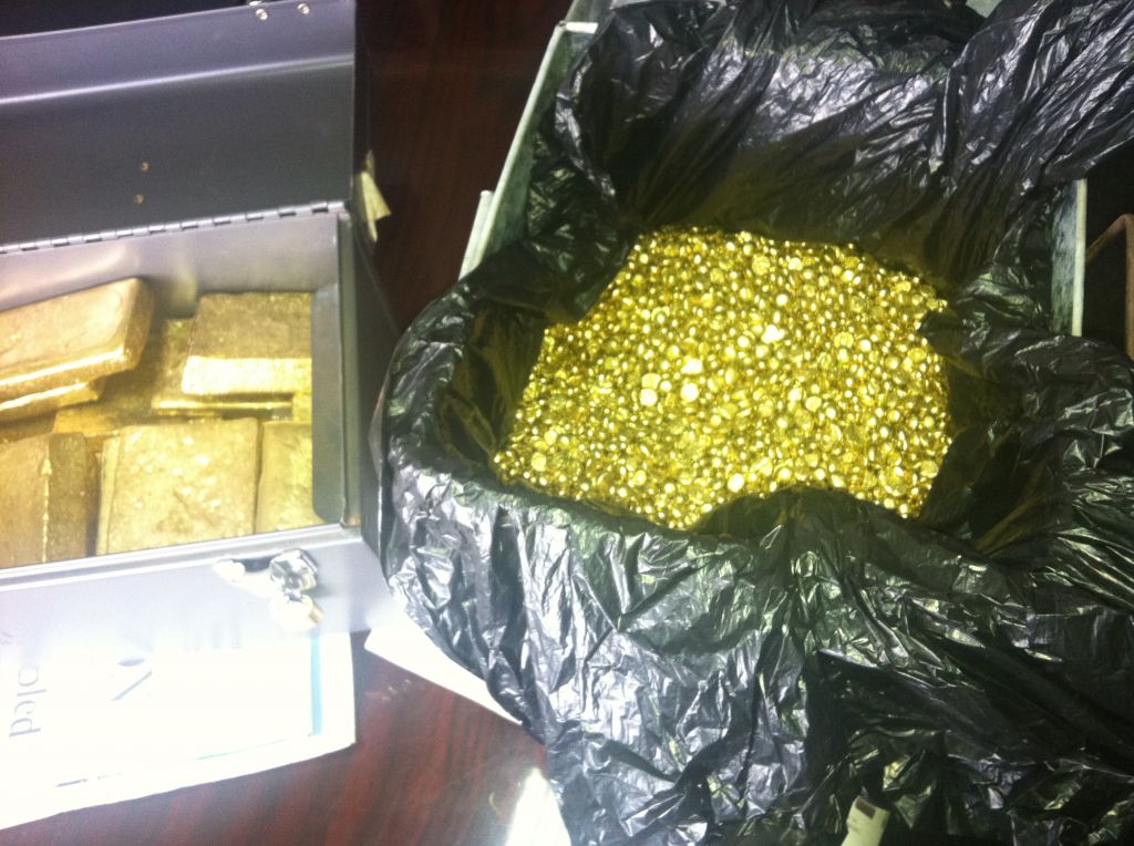 gold bars from africa