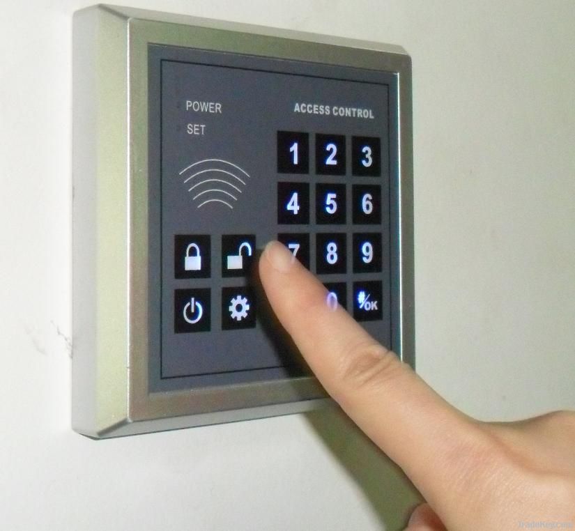 Wireless open door control keypad