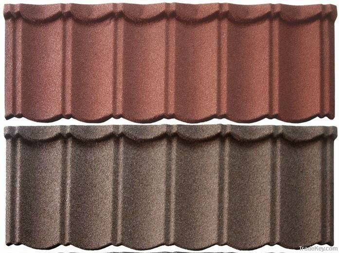 stone coated metal roof tile