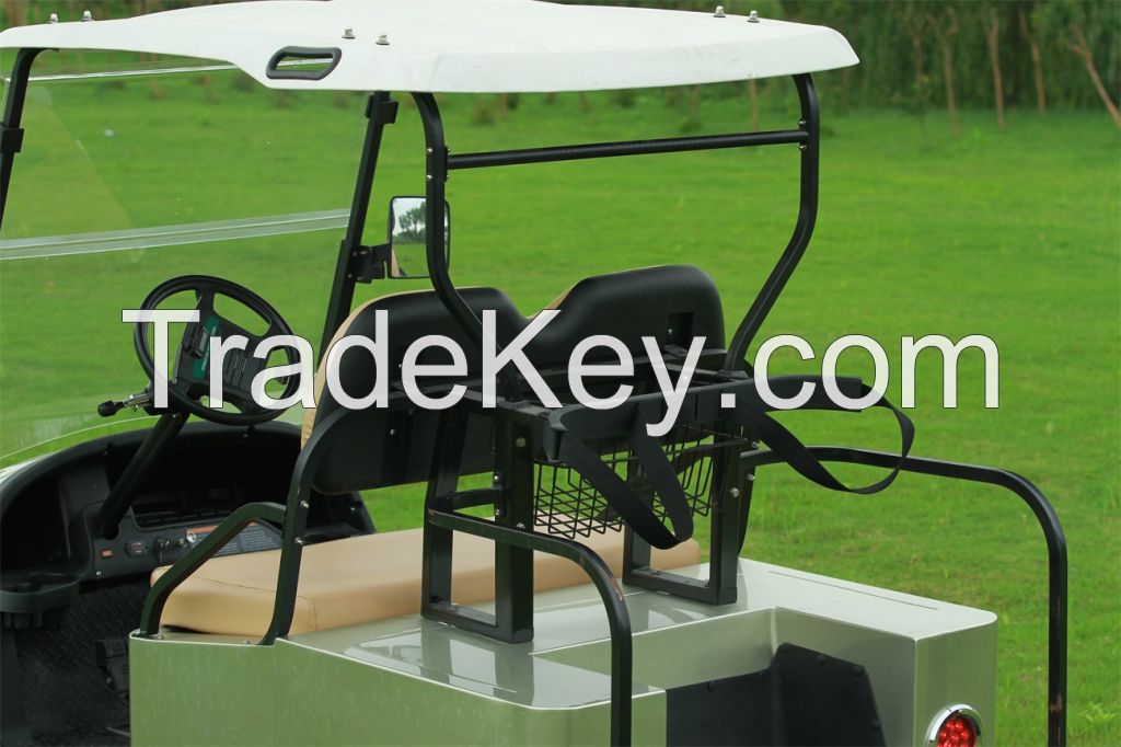 Falcon brand All Aluminum 2 seat electric golf car with CE Certificate