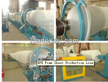 EPE foam sheet extrusion machine