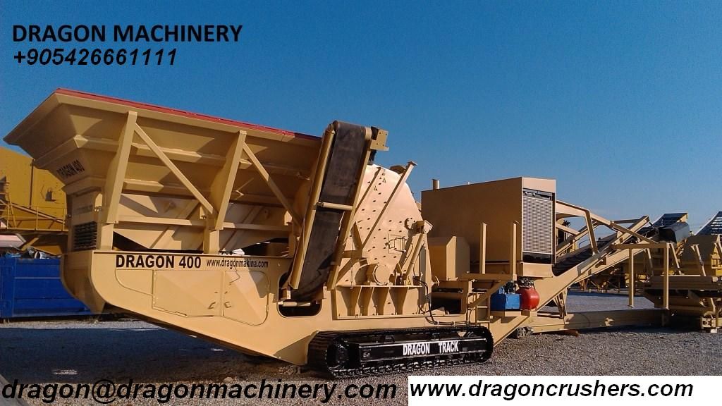 Track mounted Mobile Jaw Crusher DRAGON 1000 J