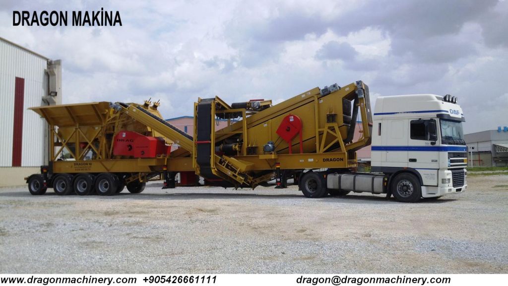 Mobile Closed CircuitÃÂ Crushing and Screening PlantÃÂ DRAGON 9 Mobile Chassis Dragon 9 wheel suspension