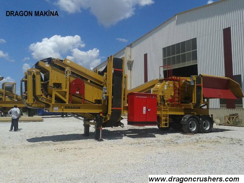 Mobile Crushing plant - Screening Plant - dragon crusher