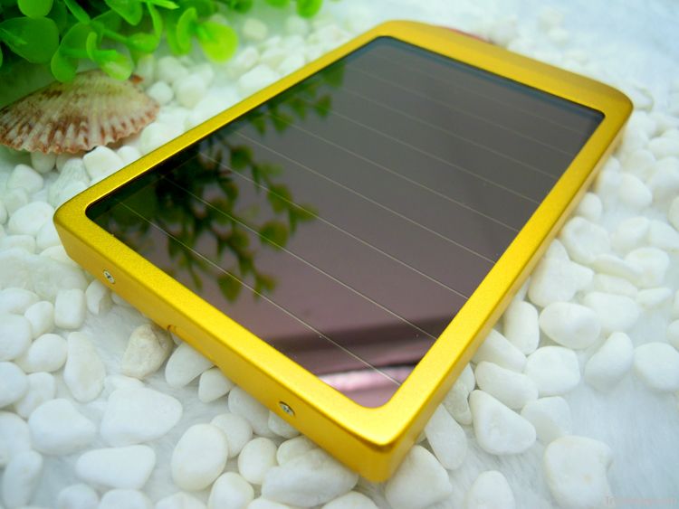 Portable solar mobile charger, solar cell, solar panel P2600 1800mAh