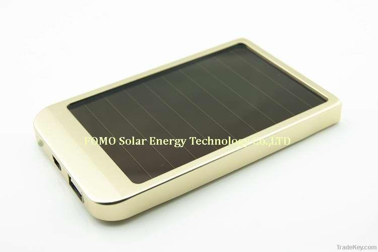 Portable solar mobile chargerP2600 3500mAh black/red/silver  color