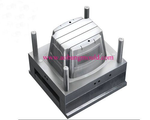 Plastic injection stool mould-7