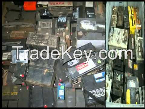 Drained Lead Car Battery Scraps (rains)