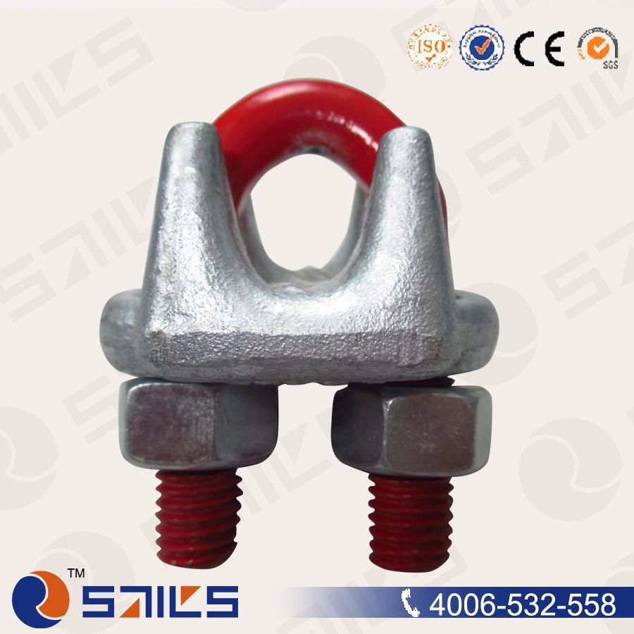 galvanized C1045 Us type drop forged wire rope clips