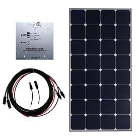 Grape Solar - GS-100-KITD - Solar Panel Kit, 100W, Monocrystalline