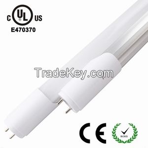 UL, cUL approved LED T8 tube with driver replaceable, Compatible with inductive ballast