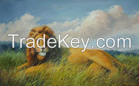 Animals Art Reproduction Oil Paintings