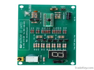 2 layers, 1oz PCBA module for display