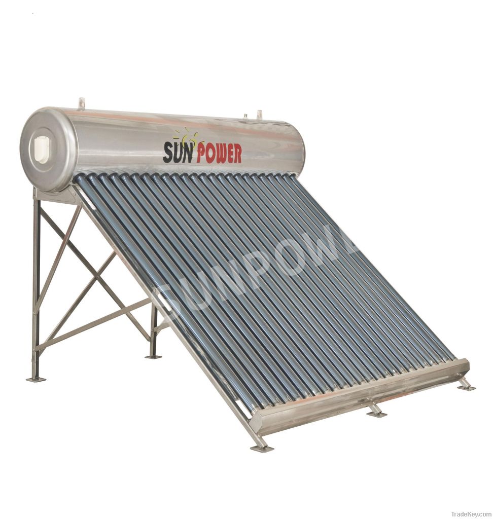 calentador solar para agua