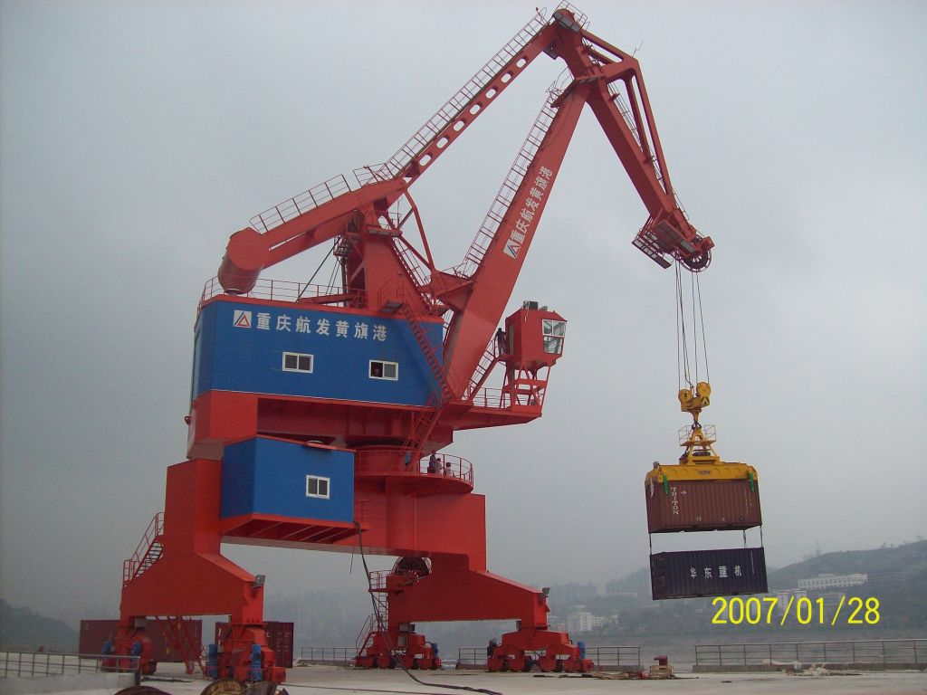 electric hoist double beam gantry crane