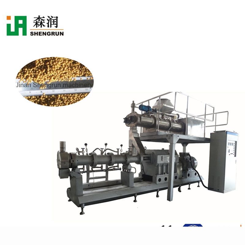 Best price big output floating fish food processing line