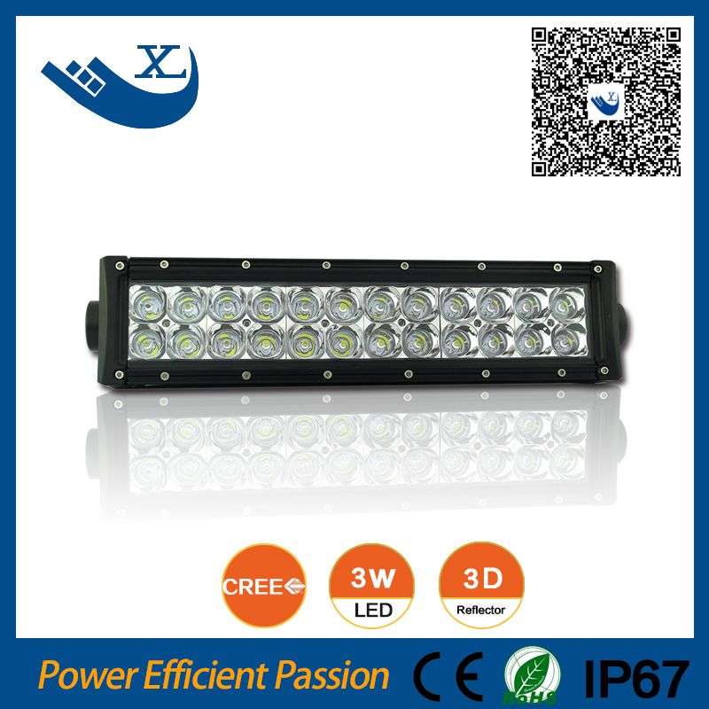 72W waterproof wholesale tractor led light bar