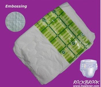 Super-absorbent xl adult nappies