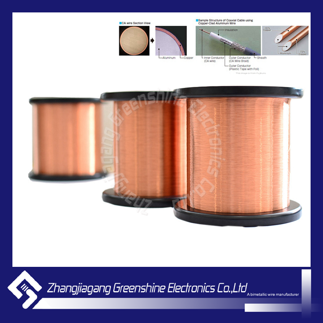 Copper clad aluminum wire  CCA wire