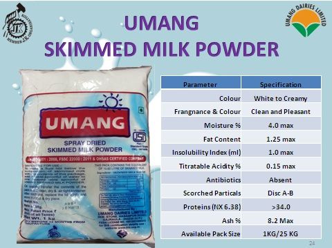 Skimmed Milk Powder- UMANG