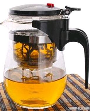 Glass teapot, Chinese tea set