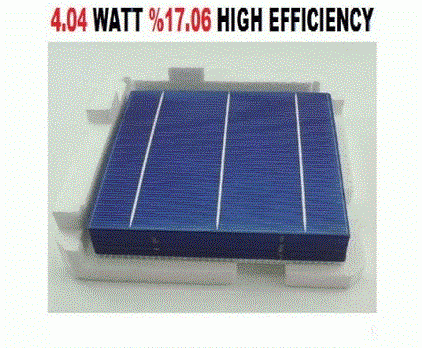 100PCS 0.5VOLT 4.04WATT 6INCH 156X156MM SOLAR CELLS DHL-UPS WORLDWIDE FREE SHIPPING