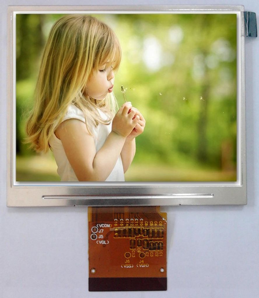 3.5&quot; MCU LCD with Touch Panel