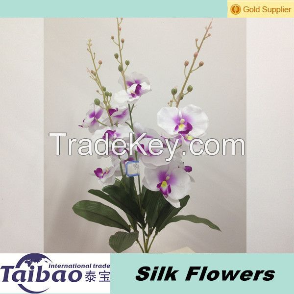 Home decoration artificial butterfly orchid