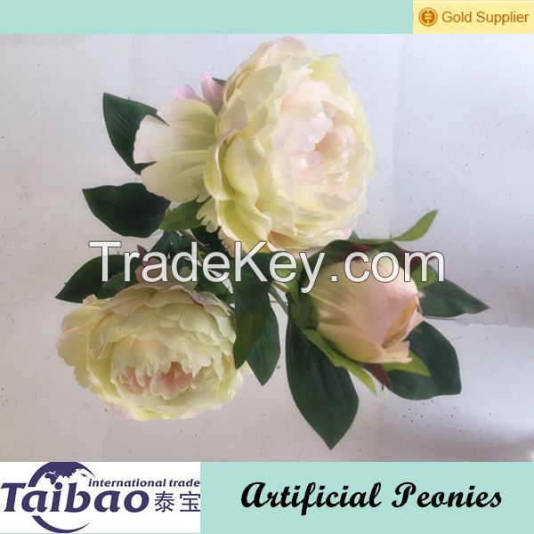 China artificial flower real looking peony