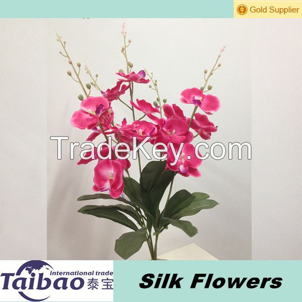 Home decoration artificial butterfly orchid
