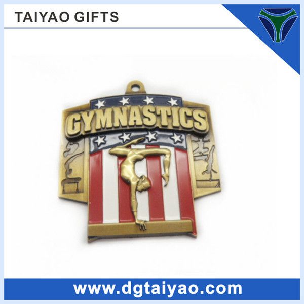 2014 hot sales Custom design Metal sport medal for sales