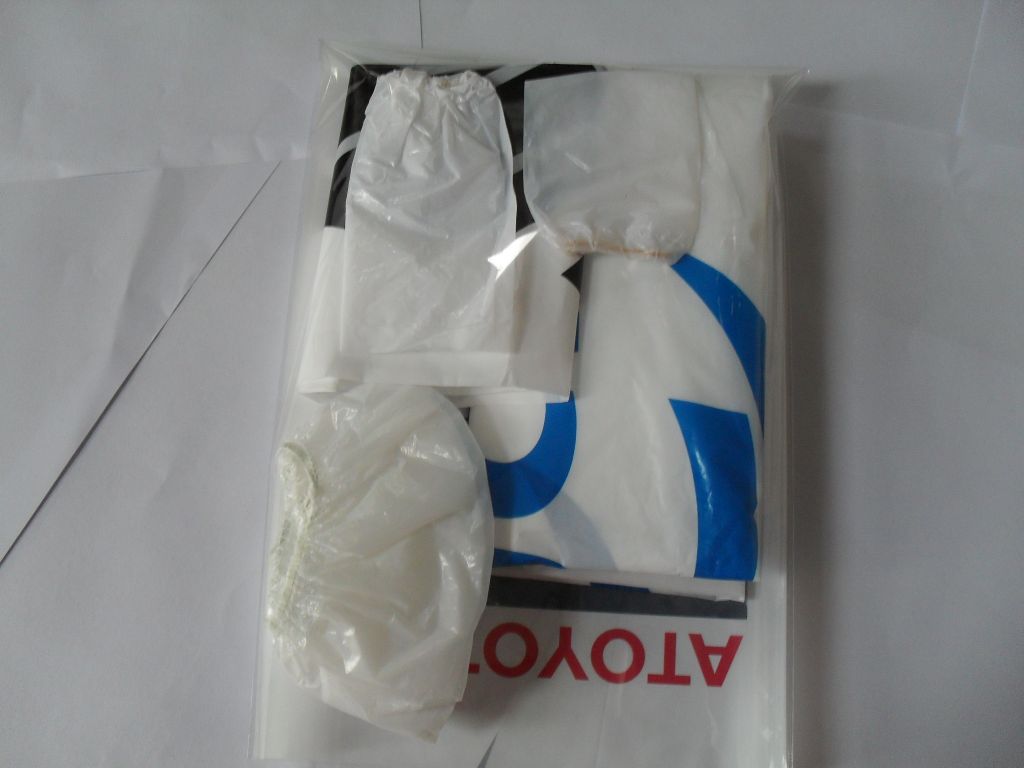 disposable plastic pe car protection kits 