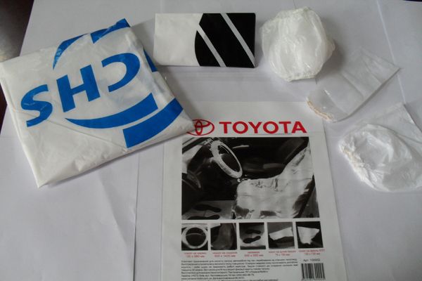 disposable plastic pe car protection kits 