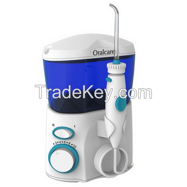 Ten setting selected oral irrigator with 9 jet tips Big pressure from 5 to 100PSI