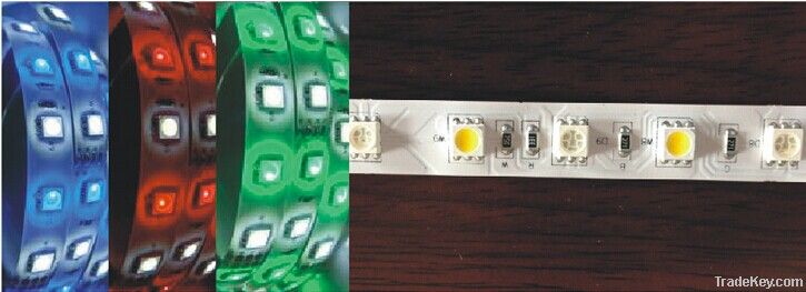 12V/24V SMD5050  60LEDs/m RGB and white LED Strip lights