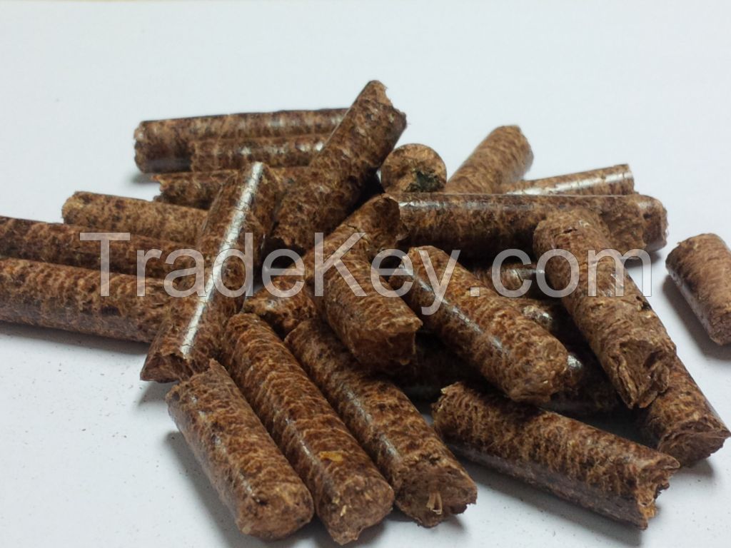 Mixed hardwood pellets