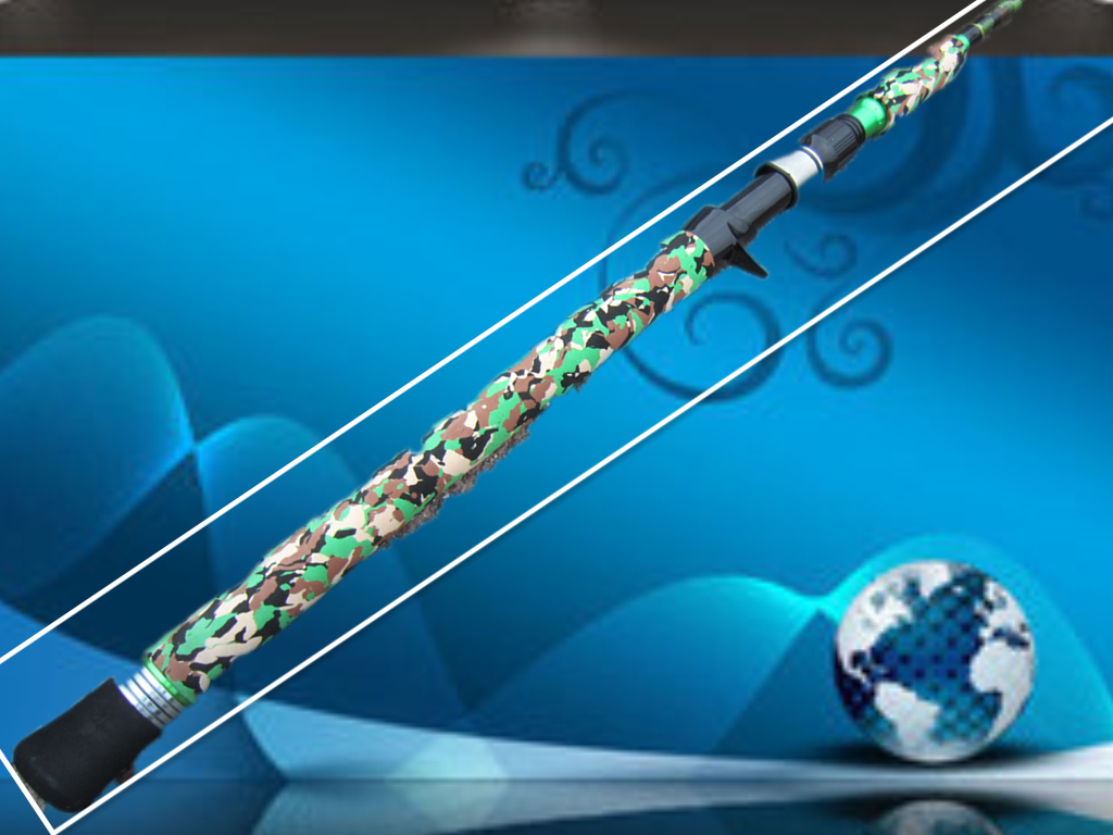 High carbon fishing rod