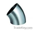 45/60/90 degree stainless/alloy/carbon steel elbow