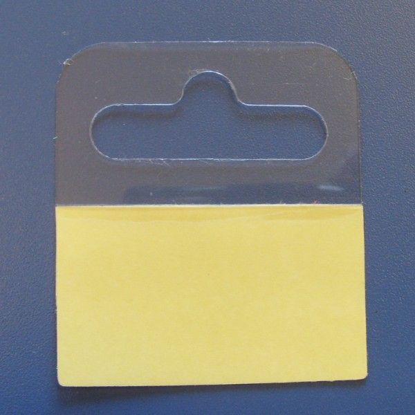 self-adhesive hang tabs