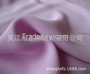 Microfiber polyester crepe fabrics