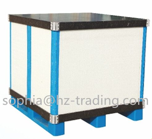 plastic coaming box or crate or container or storage with pallet