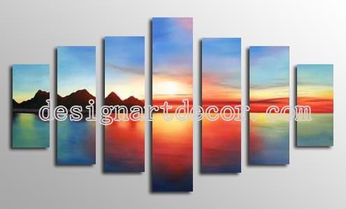 100% Hand Painted Modern Oil Paintings Abstract Seascapes Painting On Canvas Wall Art Canvas Wall Pictures Home Decoration op830