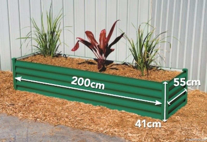 Hexies Rectangular Raised Garden Bed