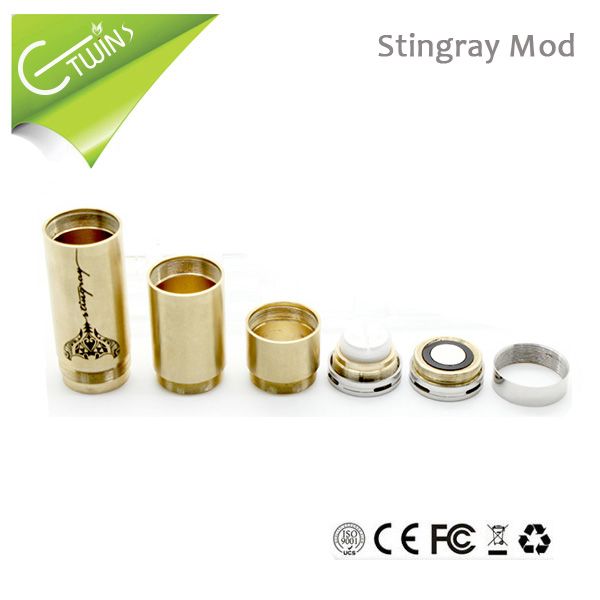 2014 Most popular stingray mod 26650 black stingray mechanical mod