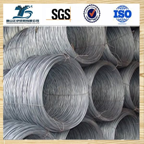 SAE1008B Hot Rolled Steel Wire Rod dia5.5 6.5 8 9 10 11 12 14mm