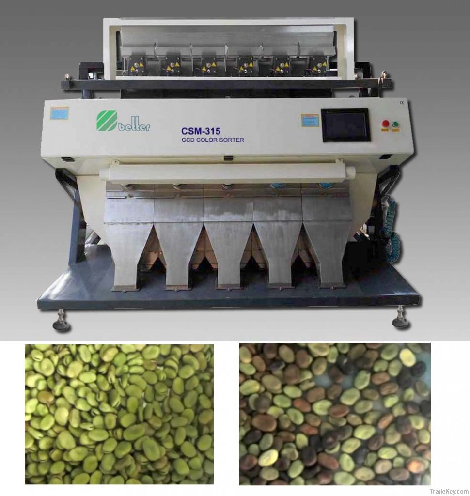 5000X3 Pixel, 3CCD, LED True Colorful Beans Color Sorter