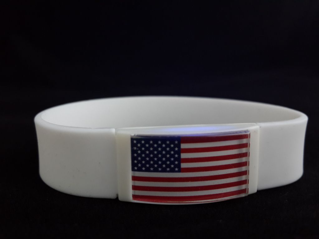 LED silicone Bracelet Eco-friendly Silicone Good Quality Competitive Price OEM/ODM Service Samples Available