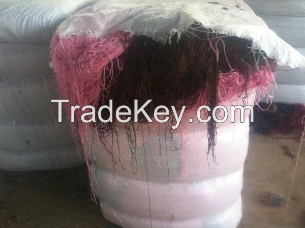 polypropylene yarn waste