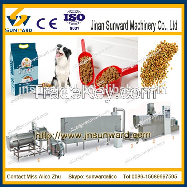 production dog food equipment /pet food extruder